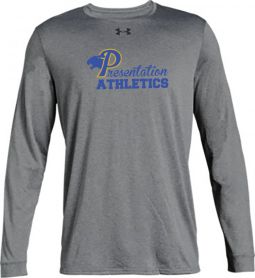 Men's Under Armour Team Locker 2.0 L/S T-Shirt, Grey